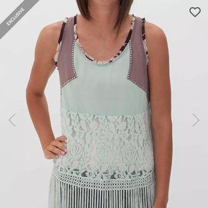 Cute NEW BKE fringe tank top